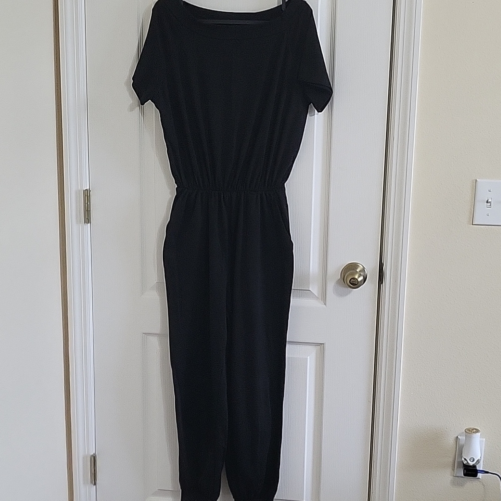 Black jumpsuit